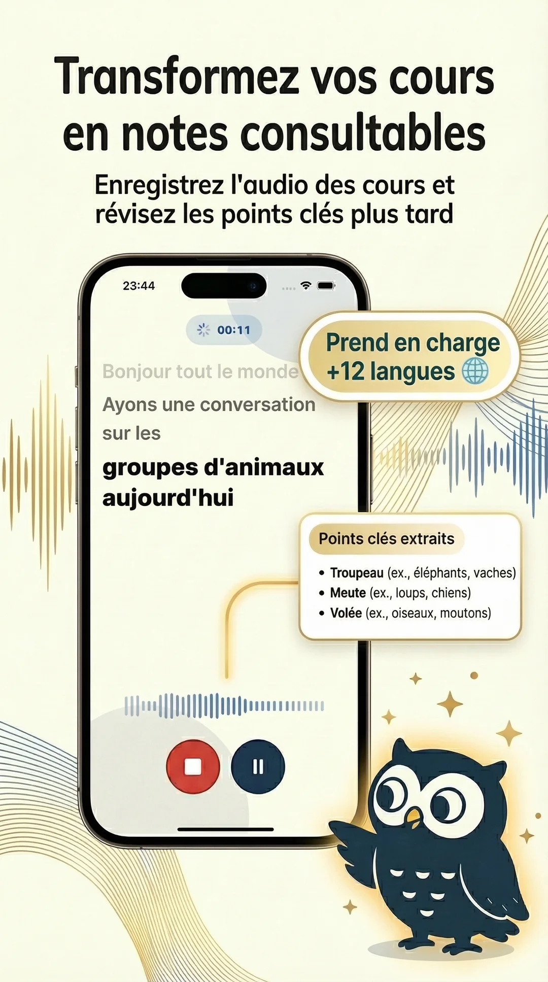 Enregistrement audio