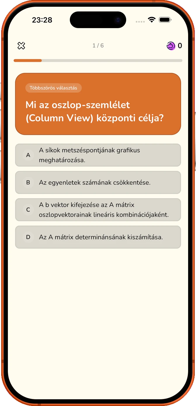 A+ előtt
Vizsganap