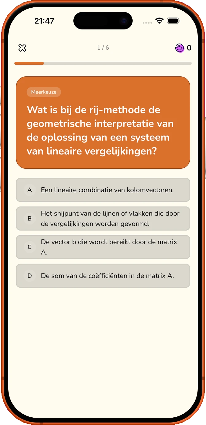 A+ Voor
Examendag