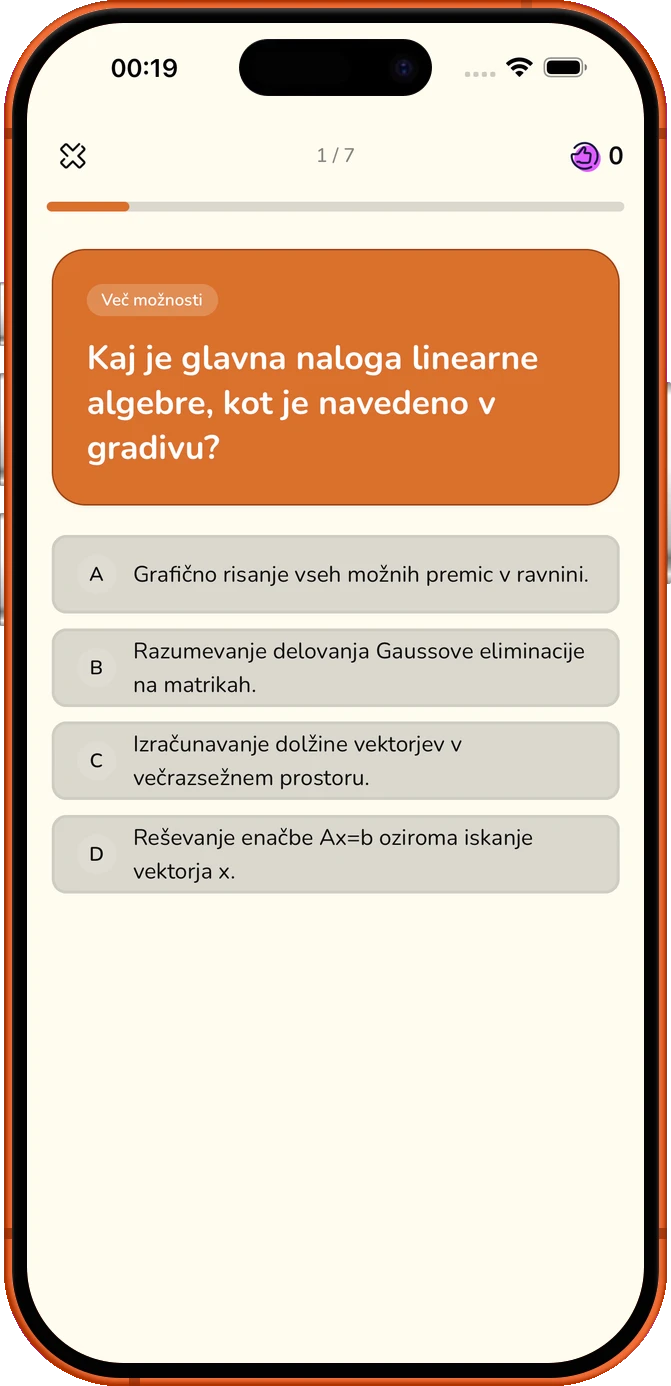 A+ Prej
Dan izpita