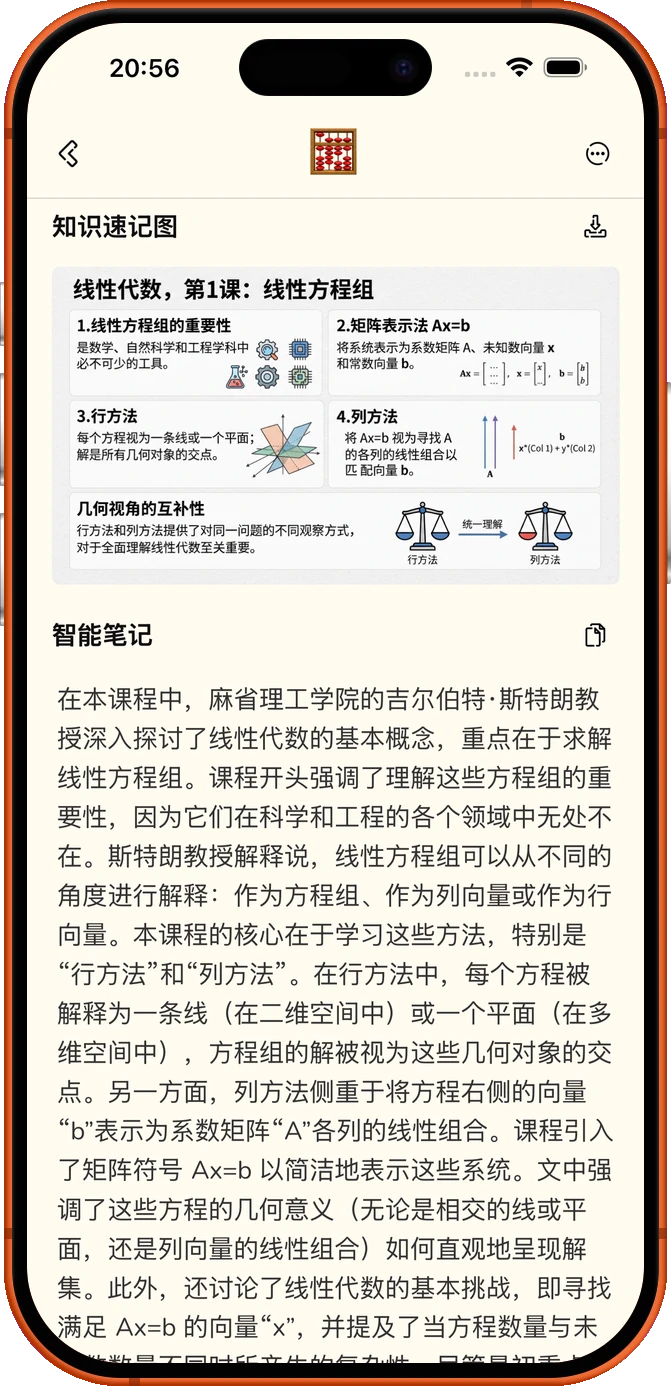 笔记?
Lernix 写好了。